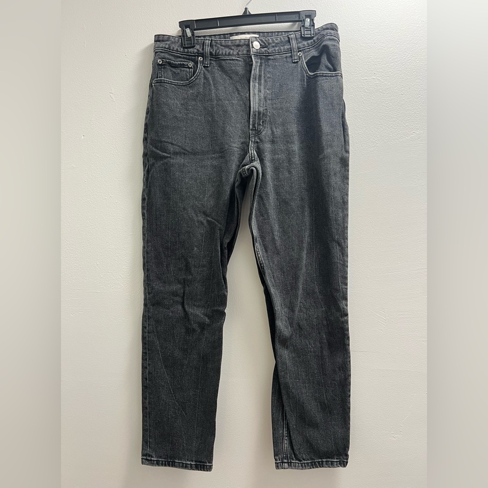 Abercrombie & Fitch High-Rise Black Wash Jeans